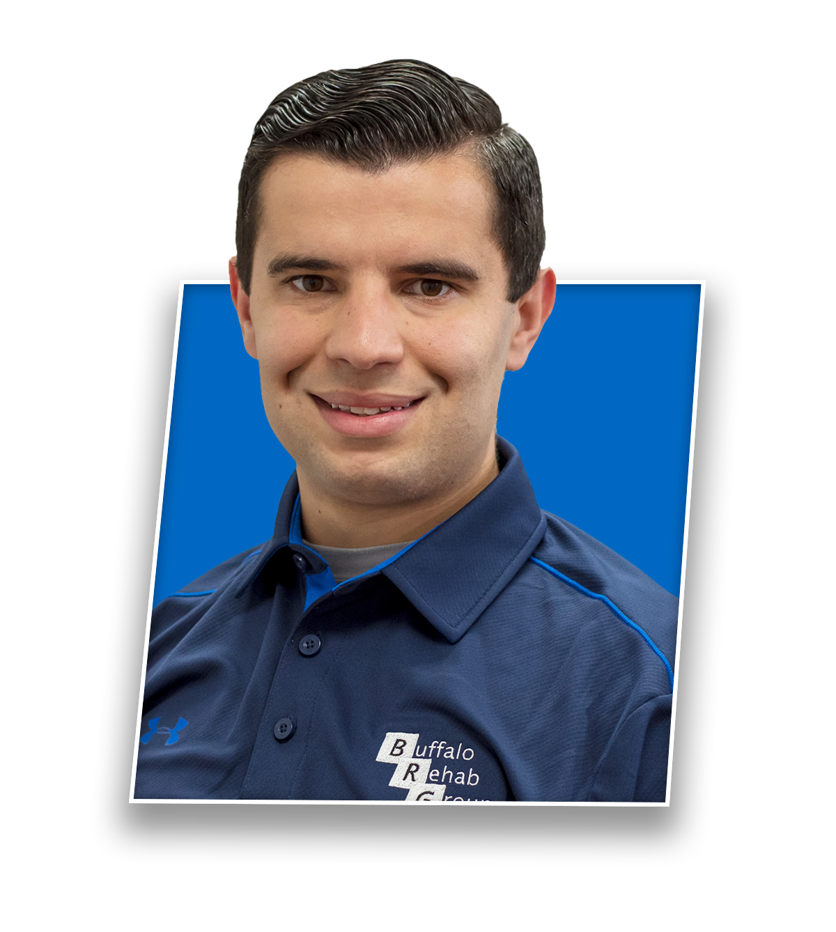Professional headshot of Dillon Olivieri, PT DPT, used for their staff bio page on the website.